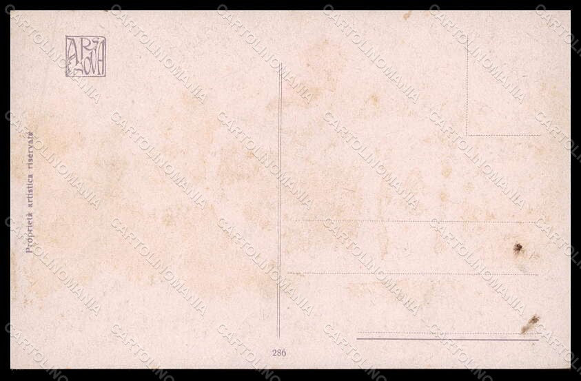Artist Signed Monestier Lady Cirano Bergerac Ars Nova 286 postcard VK7251 – retro