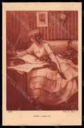 Artist Signed S. Hurel Lady Violin Audition Salon de Paris serie 6928 pc VK7261 – fronte