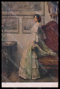 Artist Signed Illustratori G. Giani Lady Nostalgie Ars Minima postcard VK7266 – fronte