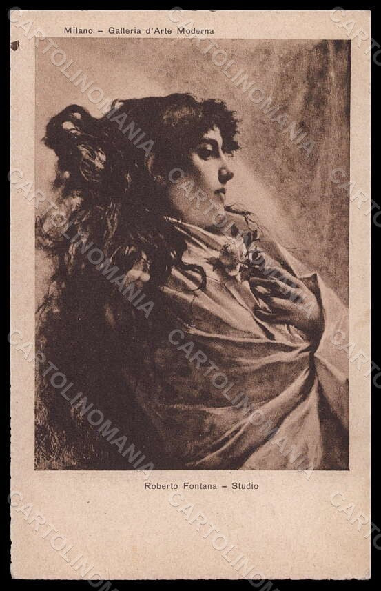 Artist Signed Illustratori R. Fontana Lady Alterocca 41606 postcard VK7269 – fronte