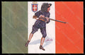 Artist Signed Sager Soldier Bersaglieri Tricolore Propaganda WW1 Italy pc VK7309 – fronte