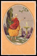 Artist Signed Corbella Fashion Lady Art Deco Degami serie 1022 pc VK7326 – fronte