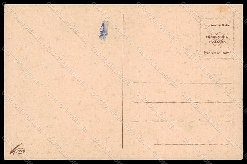 Artist Signed Corbella Romantic Couple Lady Art Deco Degami serie 1059 pc VK7337 – retro