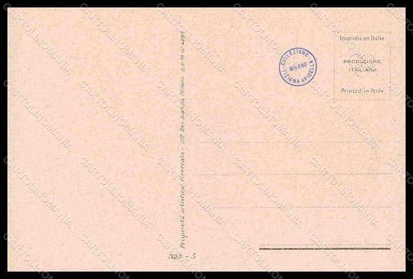 Artist Signed Terzi Fashion Lady Art Deco serie 323-5 postcard VK7438 – retro