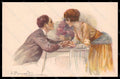 Artist Signed Bompard Romantic Couple Lady Art Deco serie 947-1 pc VK7493 – fronte