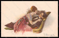 Artist Signed Bompard Romantic Couple Lady Art Deco serie 947-3 pc VK7495 – fronte