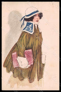 Artist Signed Mauzan Battaglione Alpini Val Chiese Fashion Lady 202-6 pc VK7526 – fronte