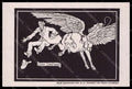 Artist Signed Christiani Mateo Pegasus Man Der Dilettant postcard VK7655 – fronte