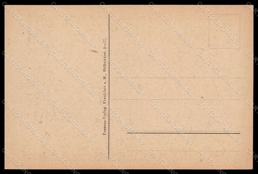Artist Signed Christiani Mateo Pegasus Man Der Erste Erfolg postcard VK7659 – retro