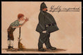 Artist Signed Thackeray Lance Boy Policeman Tuck serie 1274 postcard VK7685 – fronte
