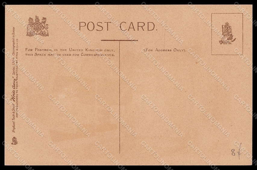 Artist Signed Thackeray Lance Boy Policeman Tuck serie 1274 postcard VK7685 – retro