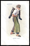 Artist Signed J. L. Wiener Typen Schusterbub BKWI 917-6 postcard VK7749 – fronte