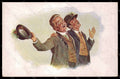 Artist Signed J. L. ? Wiener Typen BKWI serie 714f-3 postcard VK7751 – fronte