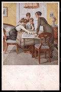 Artist Signed Wennerberg B Lady Children Strategie WW1 serie 6 CREASED pc VK7753 – fronte