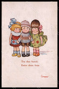 Artist Signed Bertiglia Aurelio Children serie 2014-4 postcard VK7767 – fronte