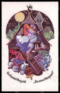 Artist Signed Kislinger Advertising Handel Mazzetti Paper Moon serie 5 pc VK7789 – fronte