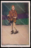 Artist Signed Hampel W. Clown Art Nouveau Philipp & Kramer serie XXX-4 pc VK7838 – fronte