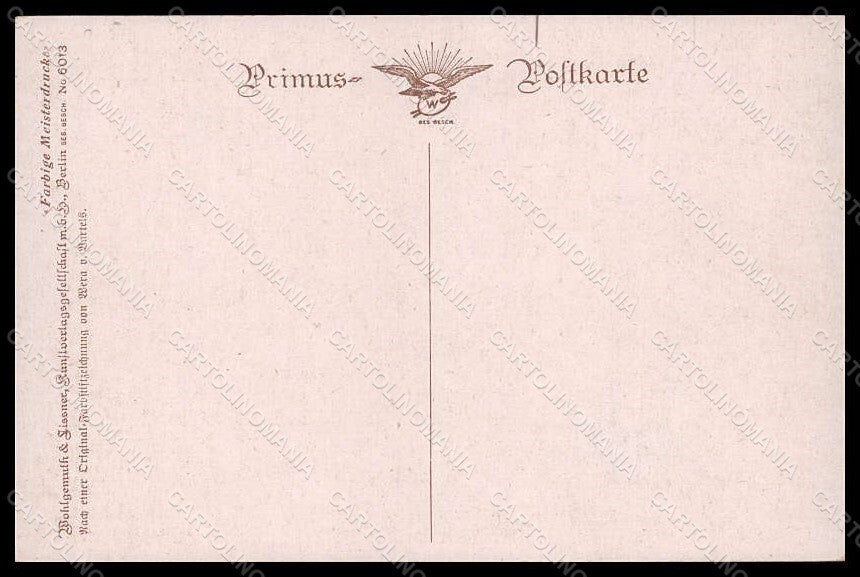 Artist Signed Bartels W. Girl serie 6013 postcard VK7890 – retro