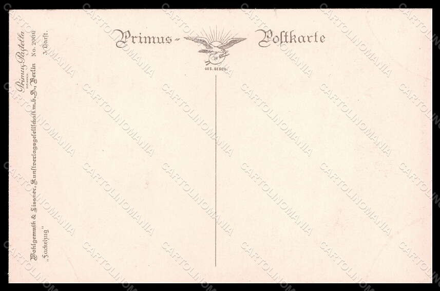 Artist Signed Petersen H. Dance Girl serie 2080 postcard VK7894 – retro