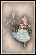 Artist Signed Petersen H. Children serie 2079 postcard VK7895 – fronte