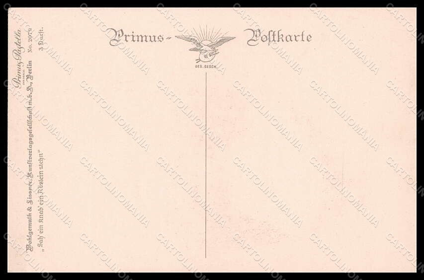 Artist Signed Petersen H. Children serie 2079 postcard VK7895 – retro