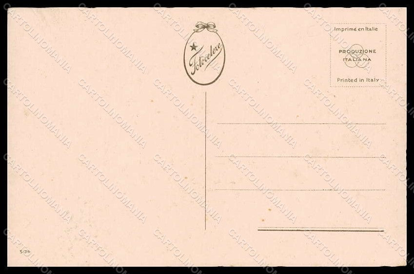 Artist Signed Dalmonte Fashion Glamour Lady Cromantic Couple serie 504 pc VK7897 – retro