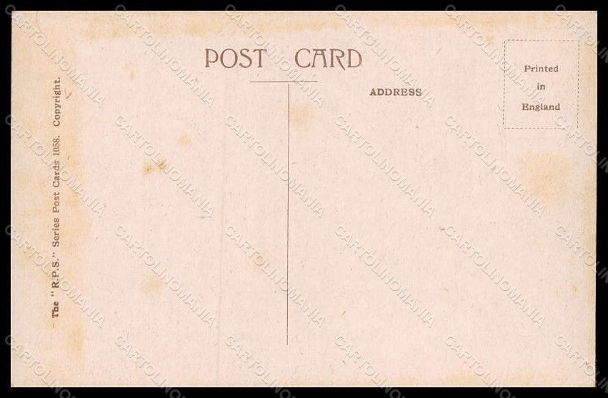 Artist Signed Studdy Bonzo Dog Say When French Bulldog 1058 postcard VK7911 – retro