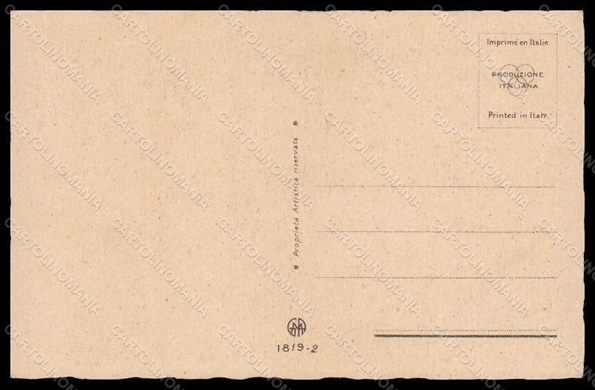 Artist Signed Sgrilli Children Pierrot Paper Moon serie 1819-2 postcard VK7929 – retro