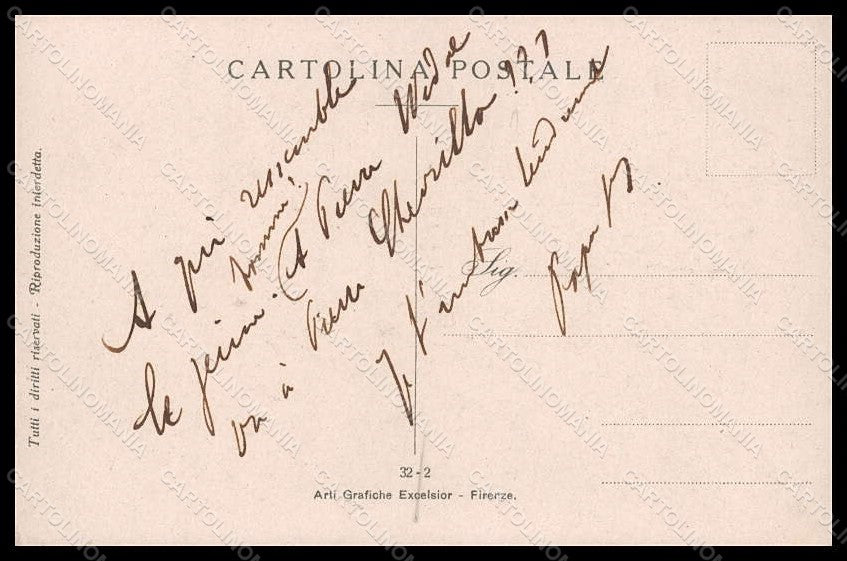 Artist Signed Sgrilli Children Ossequio Respect serie 32-2 postcard VK7932 – retro