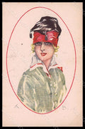 Artist Signed Bruno A. Fashion Glamour Lady Simpatia 3 postcard VK7938 – fronte
