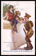 Artist Signed Spurgin F. Fashion Glamour Lady Soldier serie 1007 postcard VK7949 – fronte