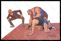Artist Signed Schonpflug F. Fight Lotta Sport Men BKWI 492-6 postcard VK7968 – fronte