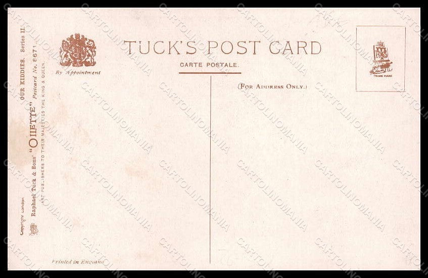 Artist Signed Richardson A. Children Tuck 8671 postcard VK7984 – retro