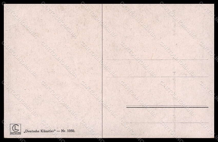 Artist Signed Best H. Fashion Glamour Lady Rococo serie 1050 postcard VK8013 – retro
