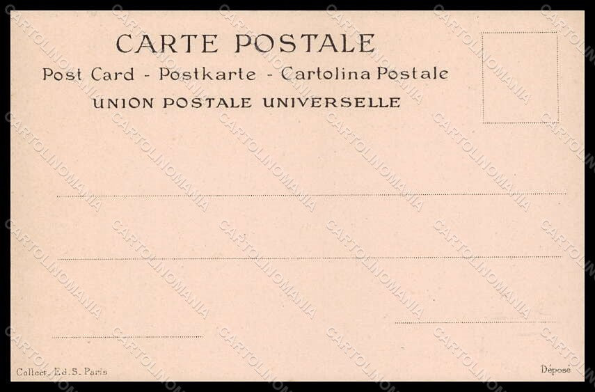 Artist Signed Helleu Lady Art Nouveau postcard VK8023 – retro
