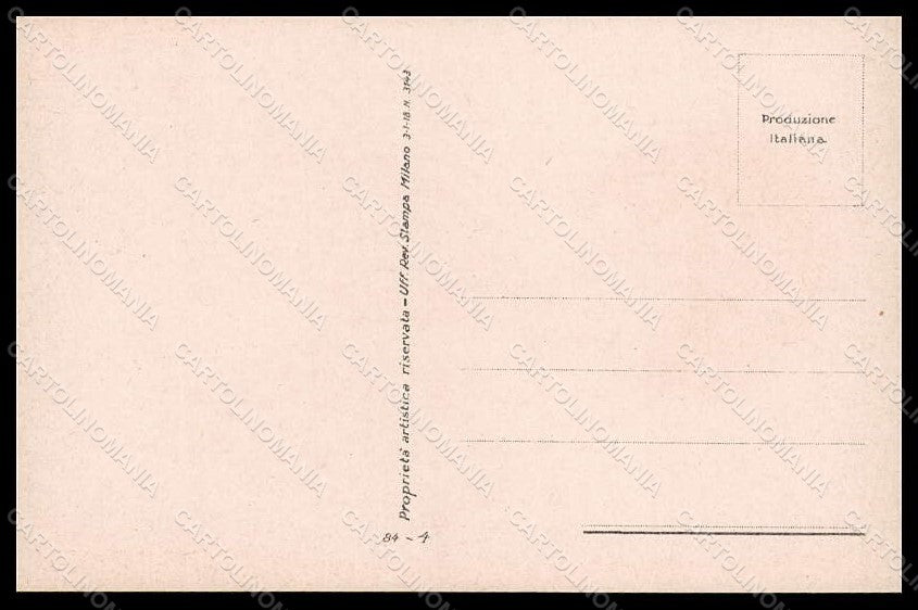 Artist Signed Occhipinti Fashion Glamour Lady serie 84-4 postcard VK8037 – retro