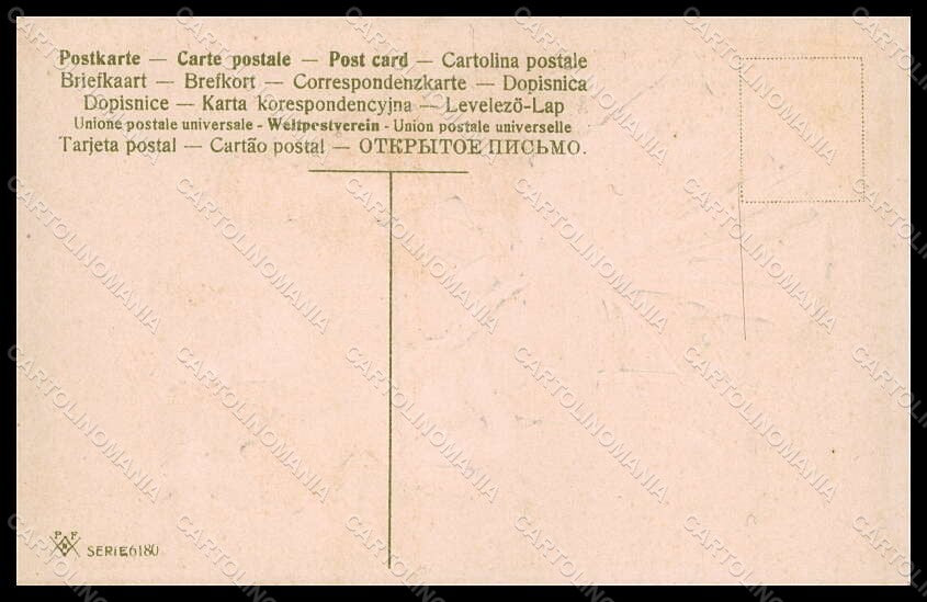 Artist Signed Lady Romantic Couple Dance Relief serie 6180 postcard VK8151 – retro