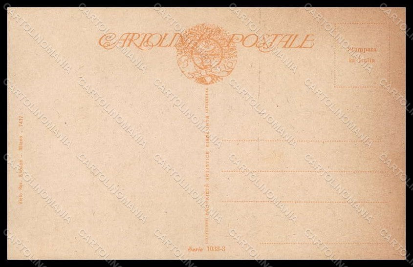 Artist Signed Guerzoni Romantic Couple Lady serie 1033-3 postcard VK8265 – retro