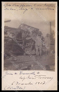 Militari WWI Italia Tavernelle Altavilla Vicenza Treno Esplosione foto pc VK8283 – fronte