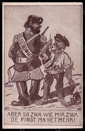 Artist Signed AZ German Propaganda WW1 BLWI serie 500-3 postcard VK8316 – fronte
