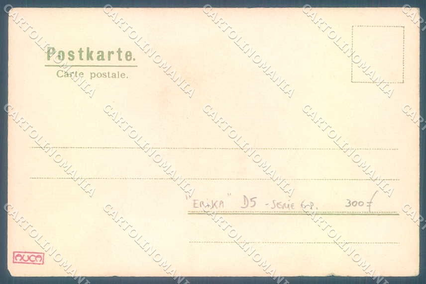 Artist Signed Kirchner R. Lady Erika Geisha D.5-6 postcard VK8416 – retro