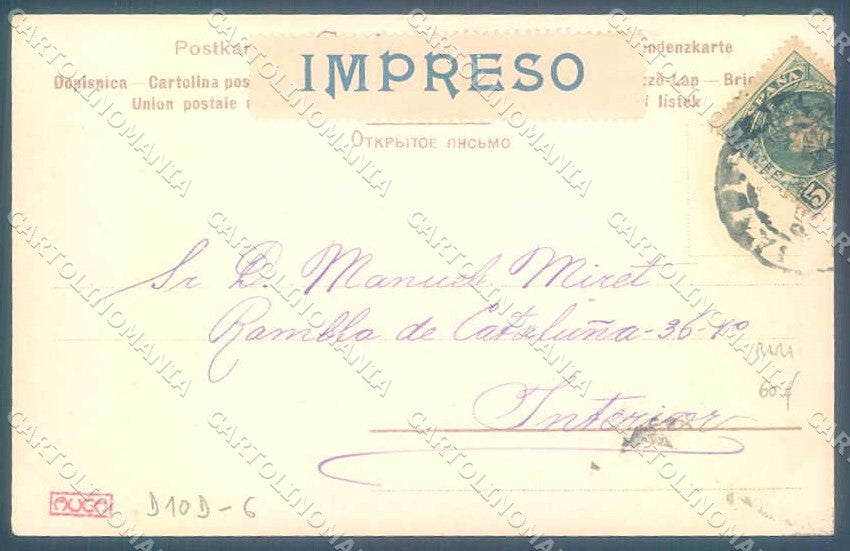 Artist Signed Kirchner R Lady La Favorite The Favourite D.10.d-6 postcard VK8471 – retro