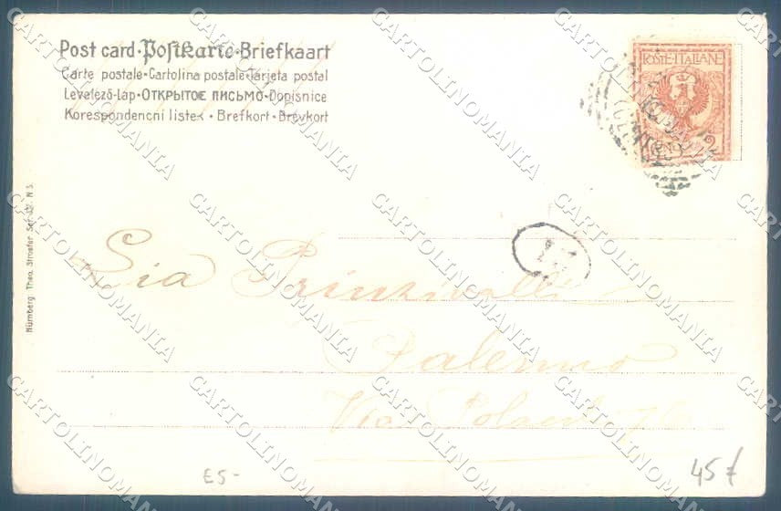 Artist Signed Kirchner Lady Fleurs Amour Love Flowers E.5.a-5 CREASED pc VK8472 – retro