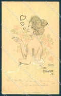 Artist Signed Kirchner R. Lady La Favorite The Favourite IV D.10.a-2 pc VK8546 – fronte