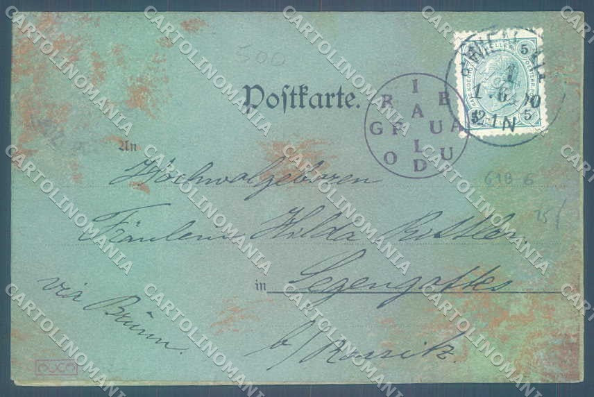Artist Signed Kirchner R. Lady Bronze Art G.1.b-6 postcard VK8593 – retro
