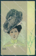 Artist Signed Kirchner R. Lady Portraits of Viennese Ladies D.31/1-6 pc VK8601 – fronte