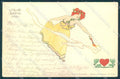 Artist Signed Kirchner Lady Coeur Dame #5525 C.1.a-1 CORNERS CREASED pc VK8625 – fronte