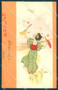 Artist Signed Kirchner R. Lady Geisha D.8/1.e-1 postcard VK8653 – fronte