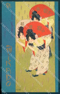 Artist Signed Kirchner R. Lady Geisha Mikado D.14.b-6 postcard VK8662 – fronte