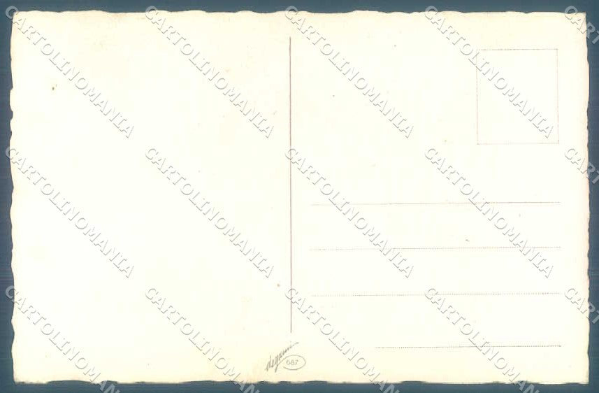 Artist Signed Busi Fashion Glamour Lady Horse Degami 687 postcard VK8949 – retro